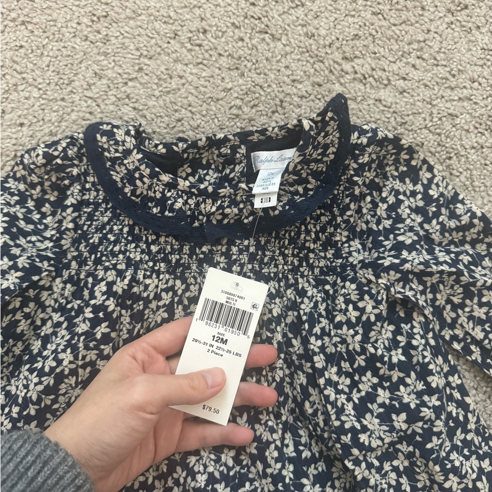 Ralph Lauren Toddler Girl Floral Dress